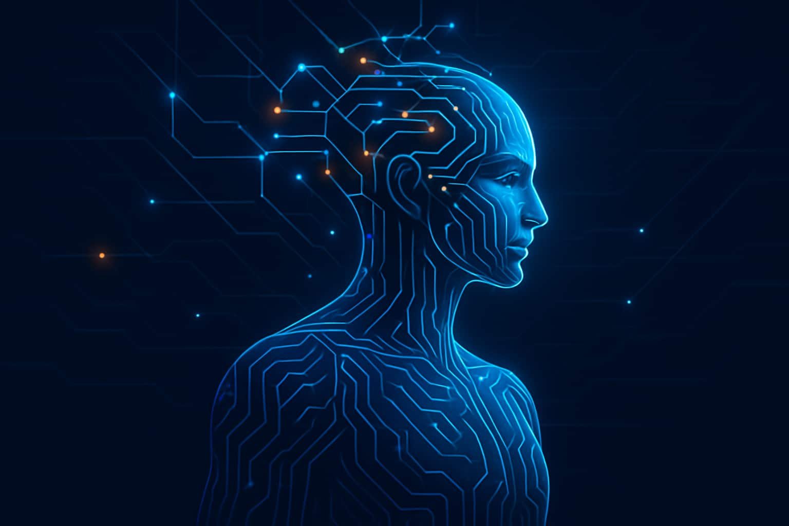 Gráfico tecnológico abstracto